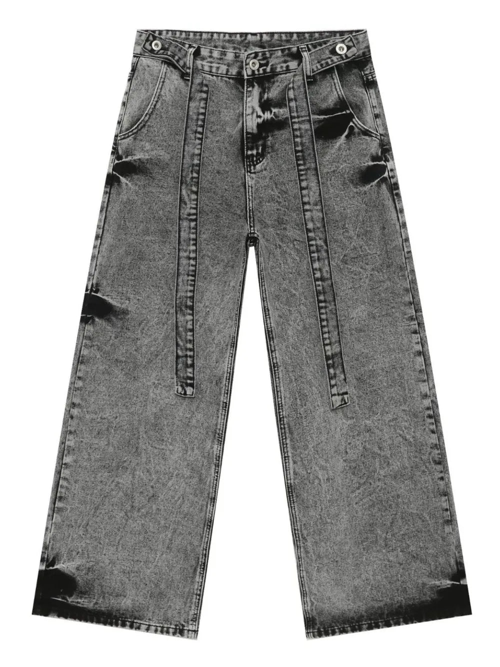 Pantalón Vaquero Oversize Negro