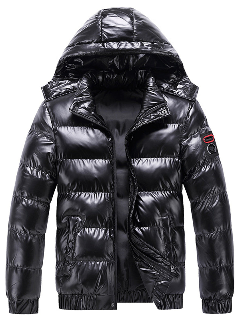 Chaqueta Puffer Acolchada con Capucha "CalmForce"