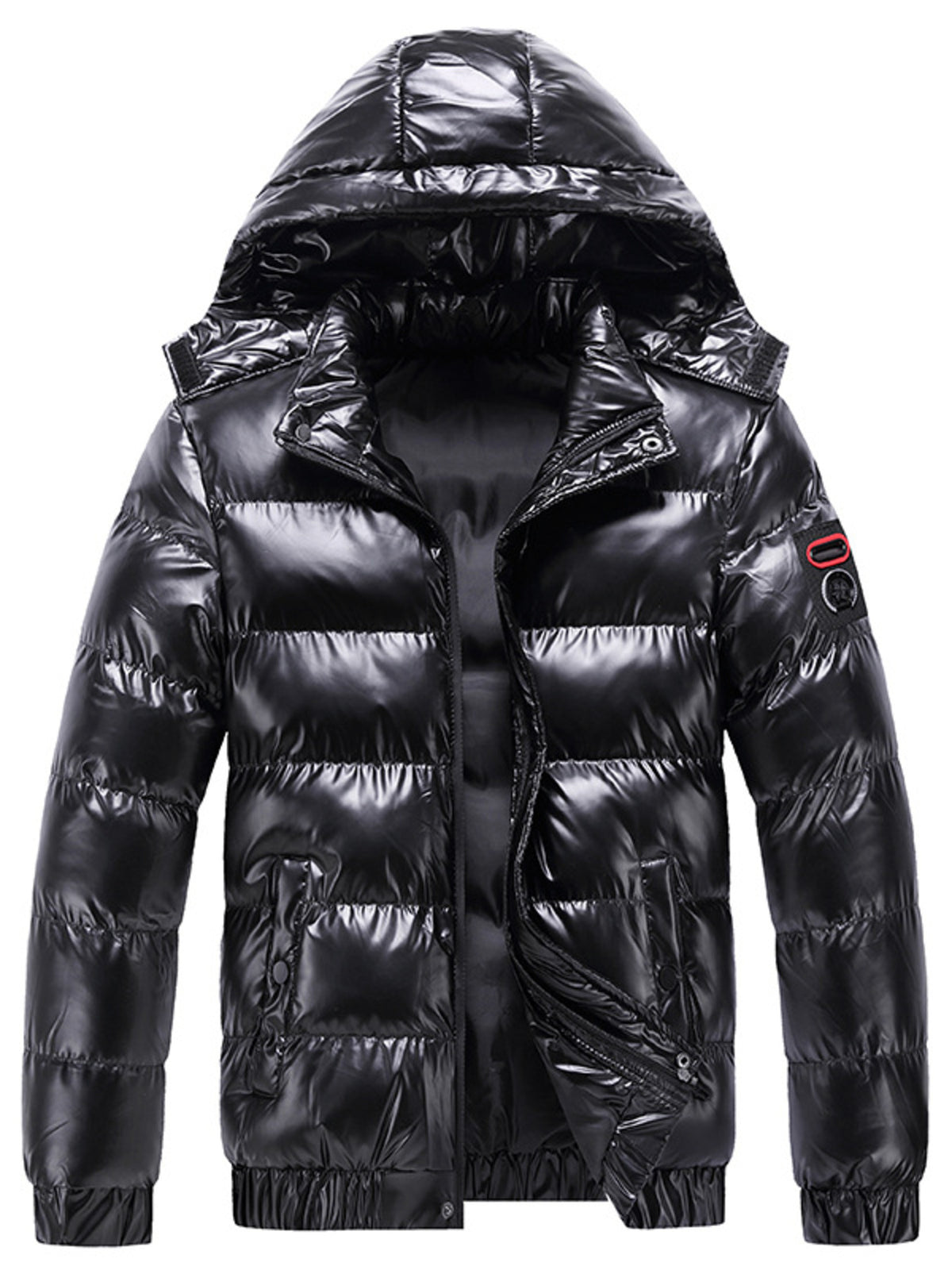 Chaqueta Puffer Acolchada con Capucha "CalmForce"