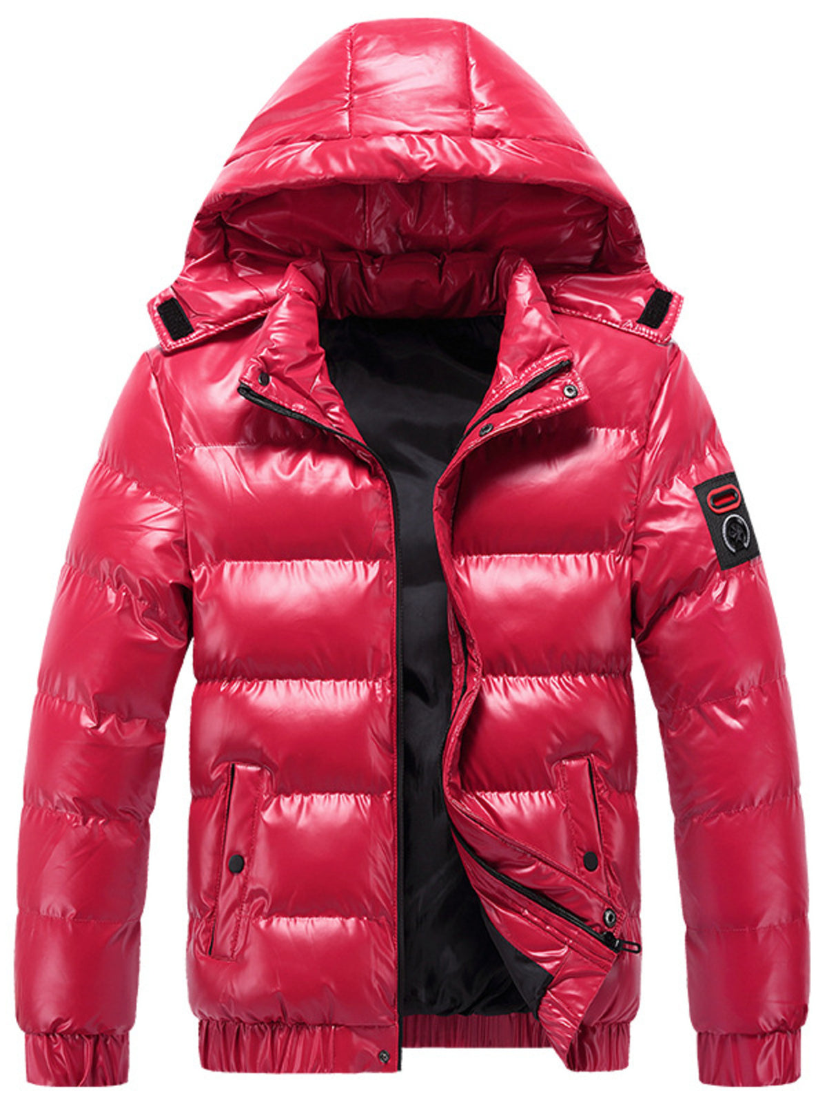 Chaqueta Puffer Acolchada con Capucha "CalmForce"