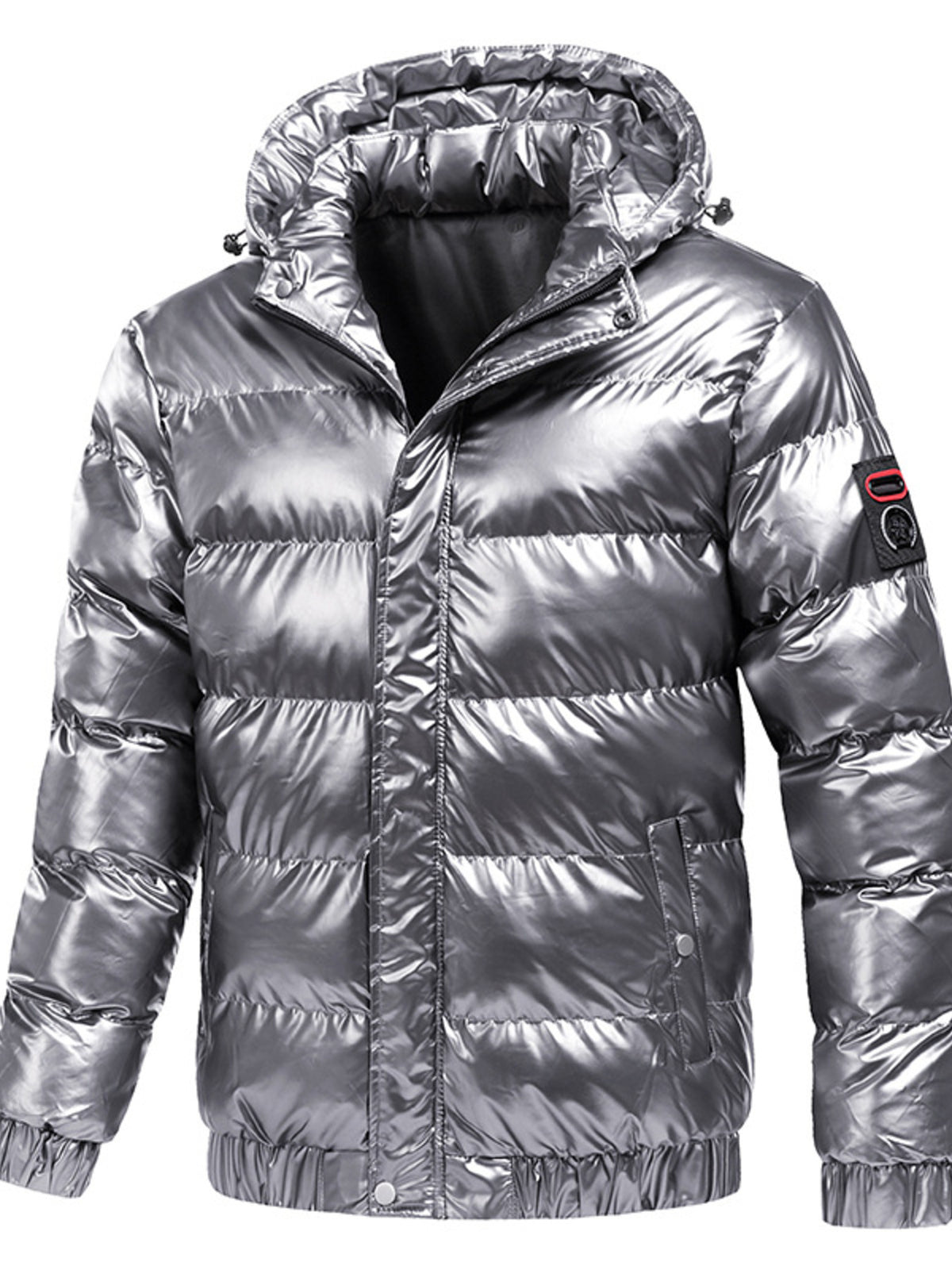 Chaqueta Puffer Acolchada con Capucha "CalmForce"