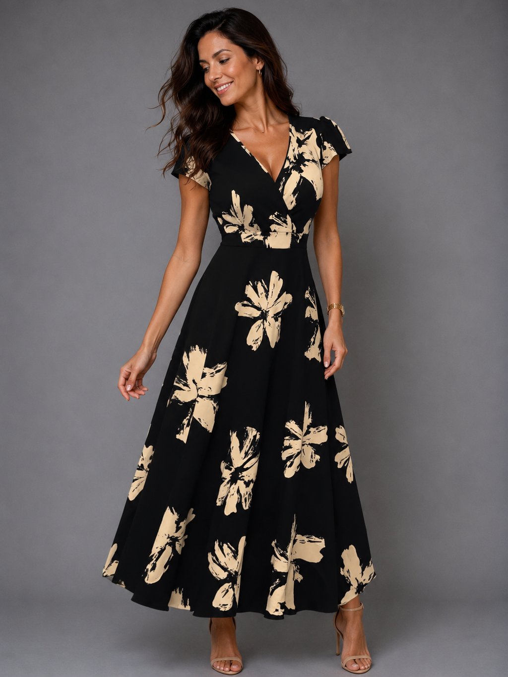 Merce - Vestido casual de mujer con estampado