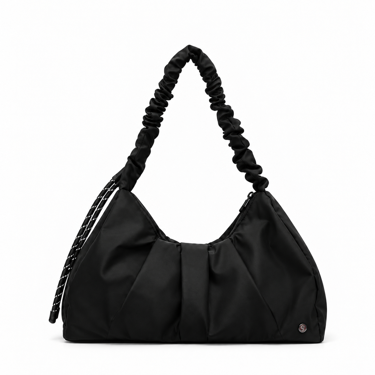 Lia | Tote bag grande con fruncidos