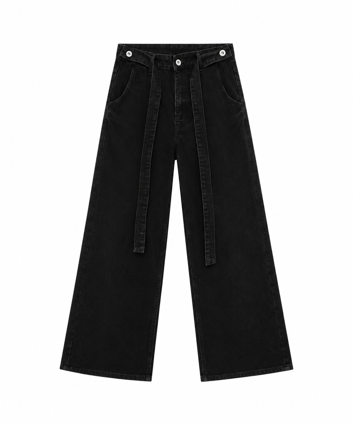 Pantalón Vaquero Oversize Negro