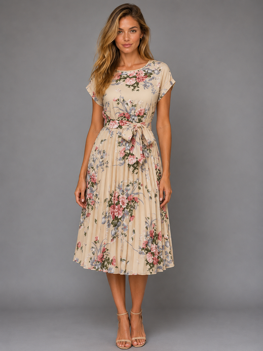 Vestido con estampado floral