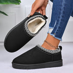 Botines de plataforma con puntera redonda
