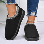 Botines de plataforma con puntera redonda