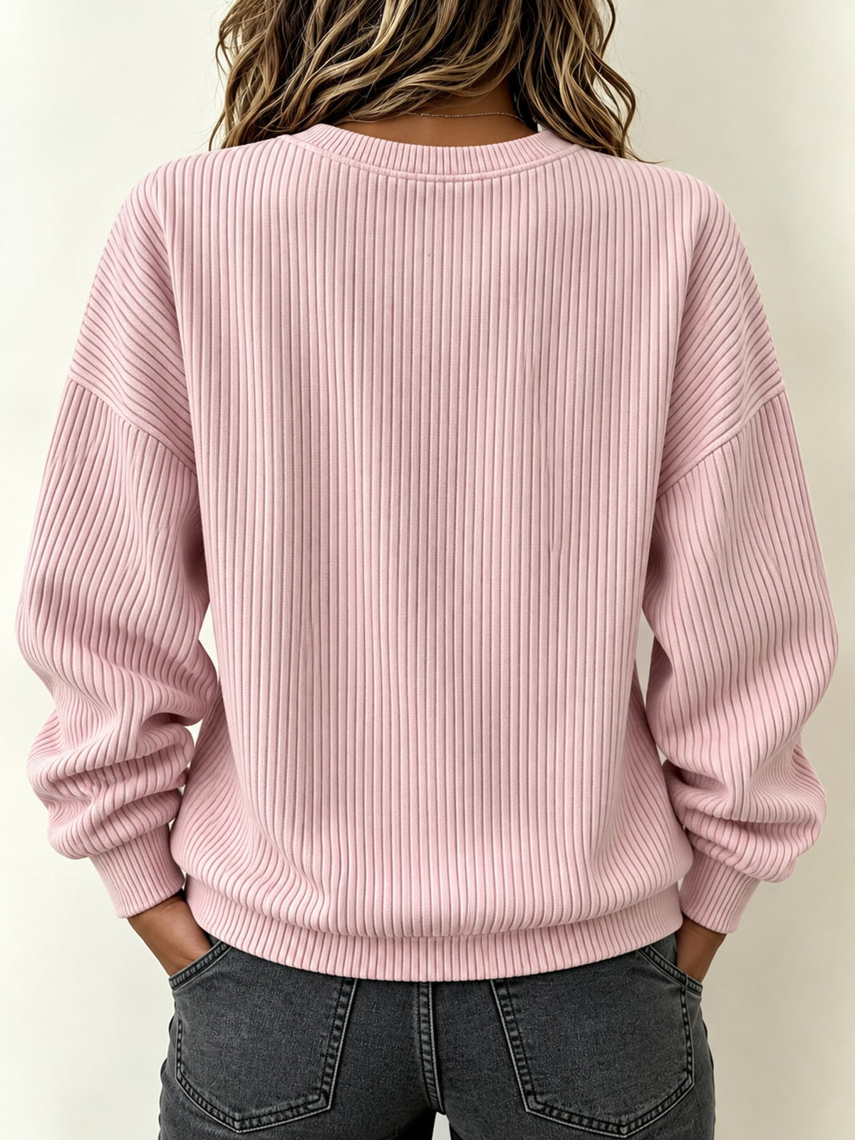 Sia | Sudadera de Punto Acanalado con Cremallera