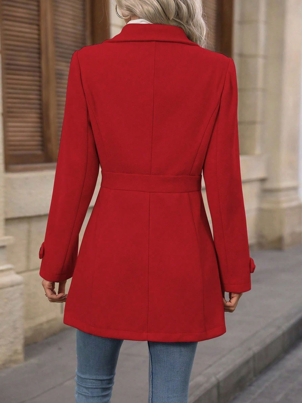 Talia |Abrigo de Mujer Elegante de Corte Estructurado