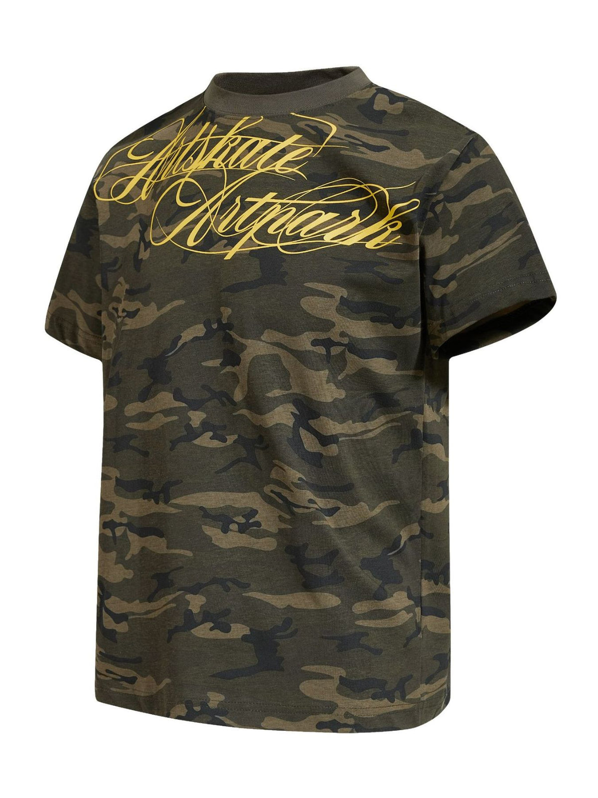 Camiseta de manga corta de camuflaje