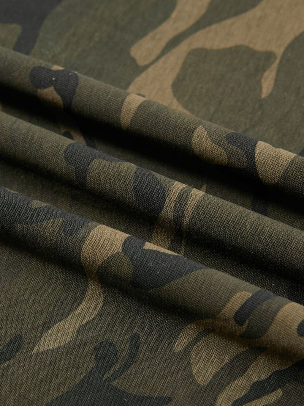 Camiseta de manga corta de camuflaje