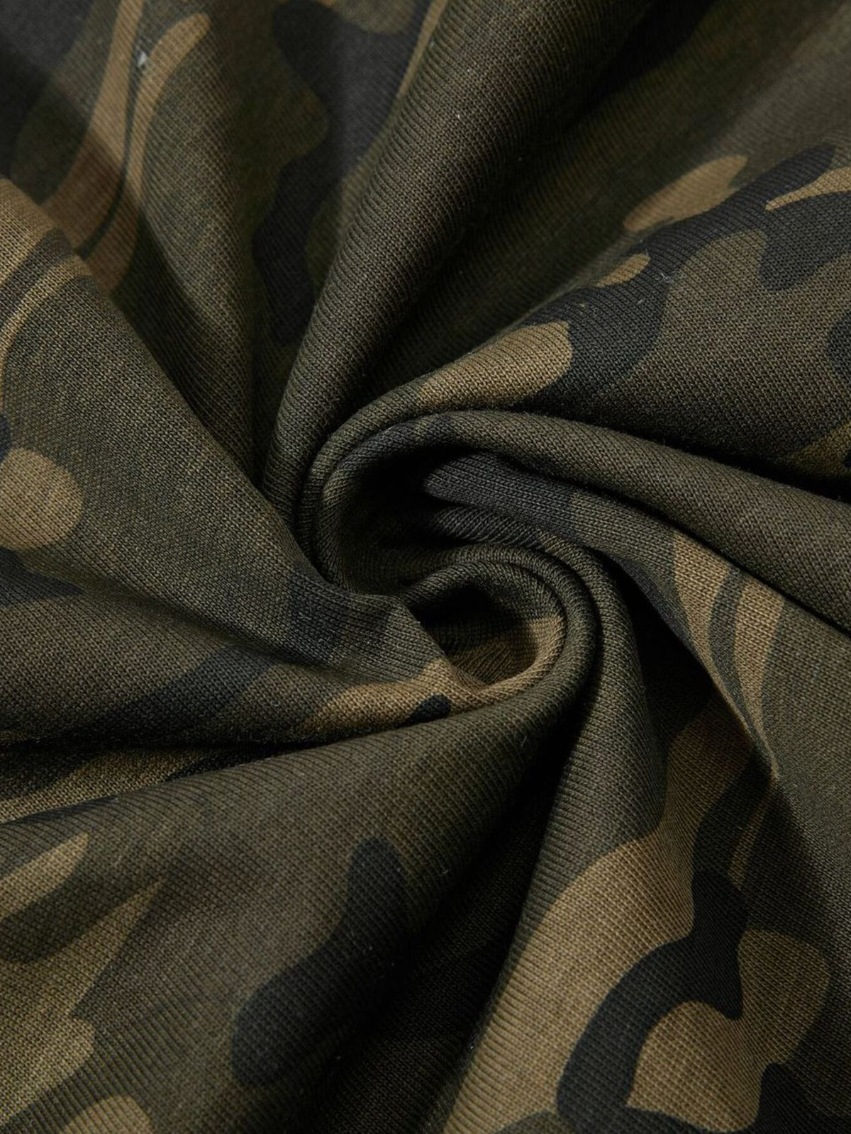 Camiseta de manga corta de camuflaje