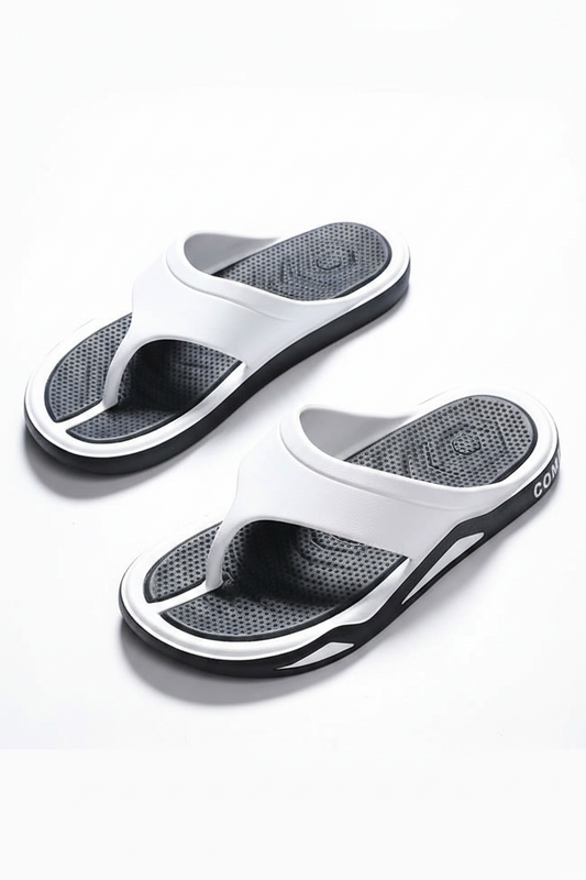 Chanclas cómodas para hombre – ligeras, antideslizantes e ideales para playa, ducha y día a día ☀️