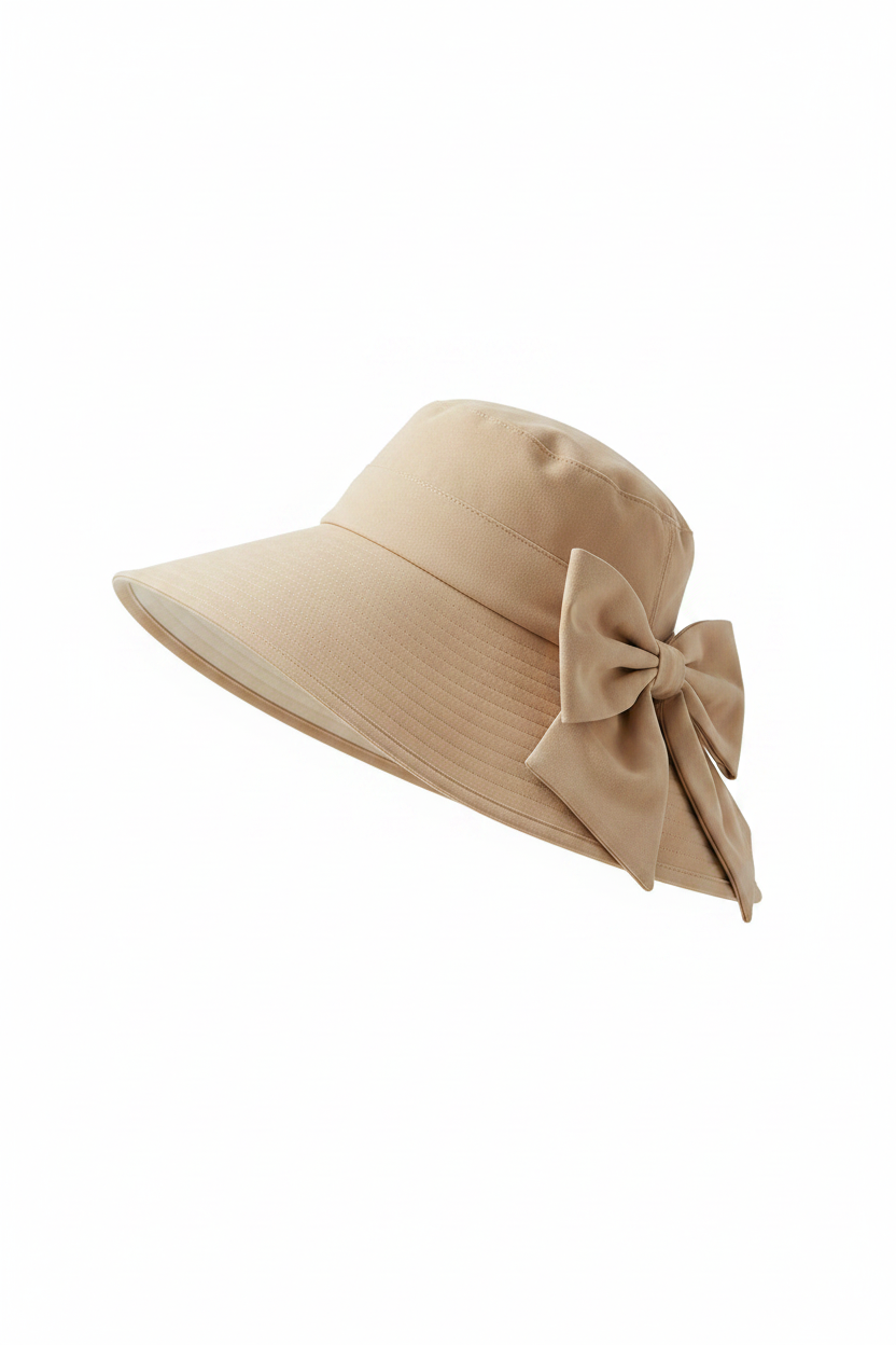 Sombrero de sol ala ancha fondo blanco
