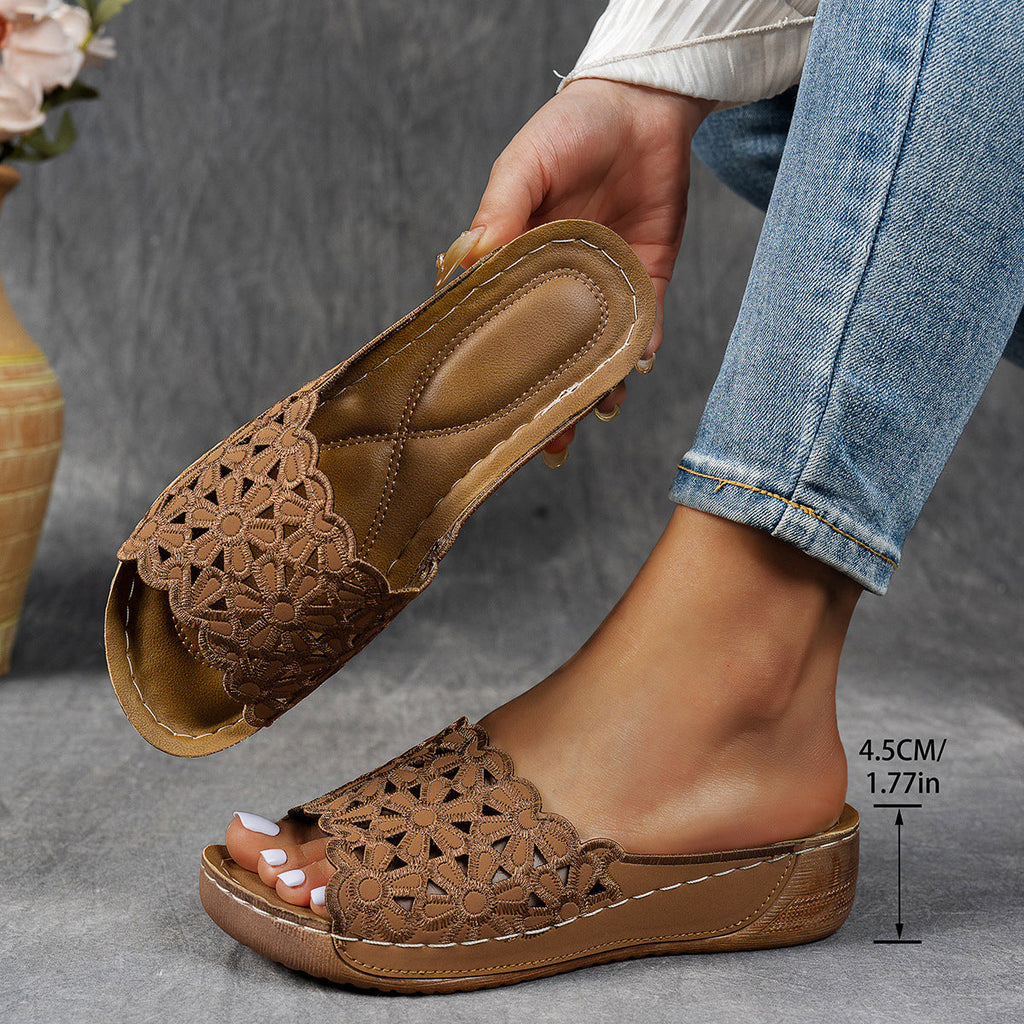 Floral - Sandalias transpirables para mujer