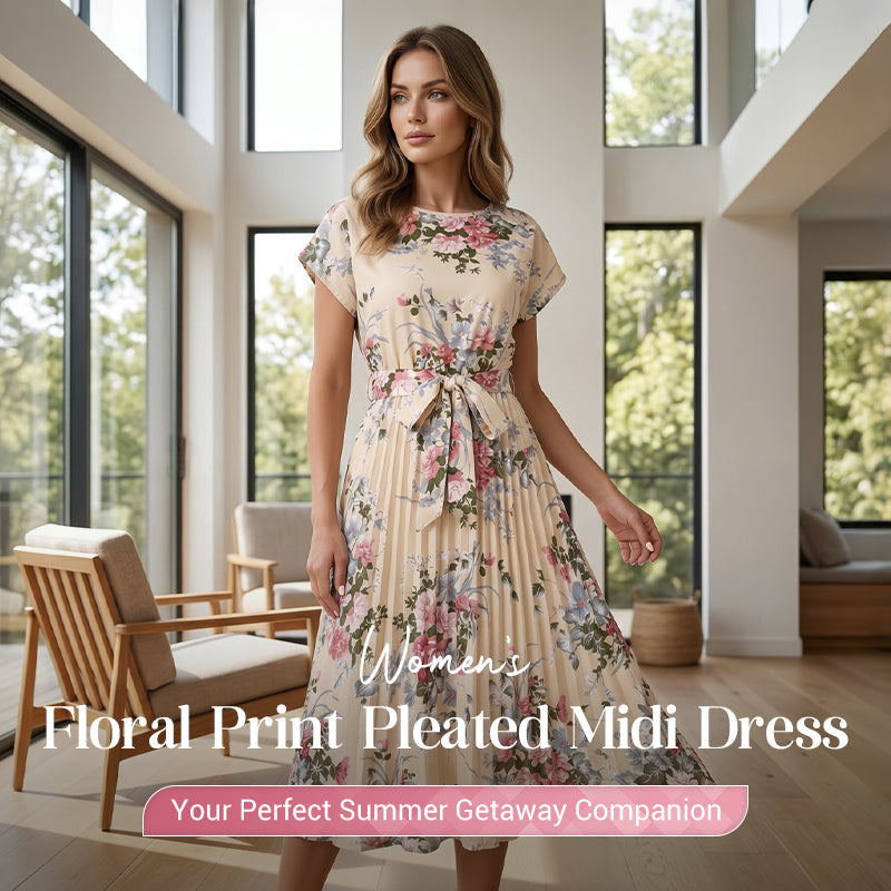 Vestido con estampado floral