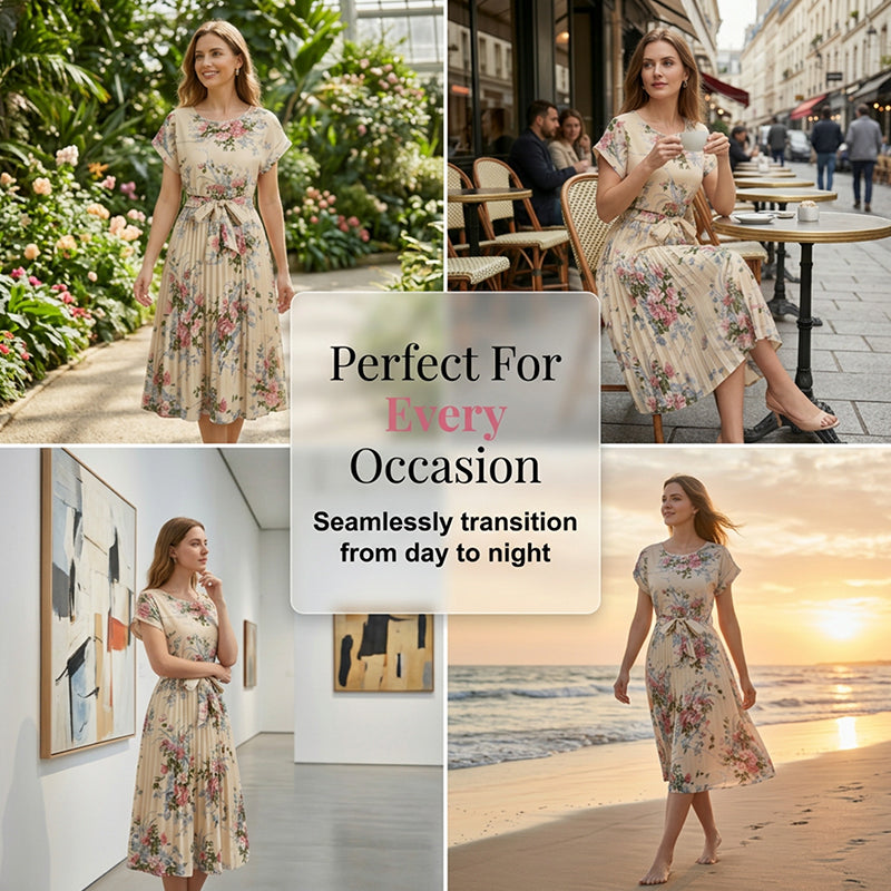 Vestido con estampado floral