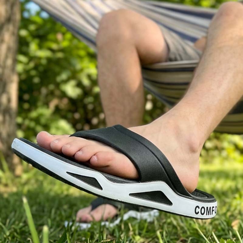 Chanclas cómodas para hombre – ligeras, antideslizantes e ideales para playa, ducha y día a día ☀️