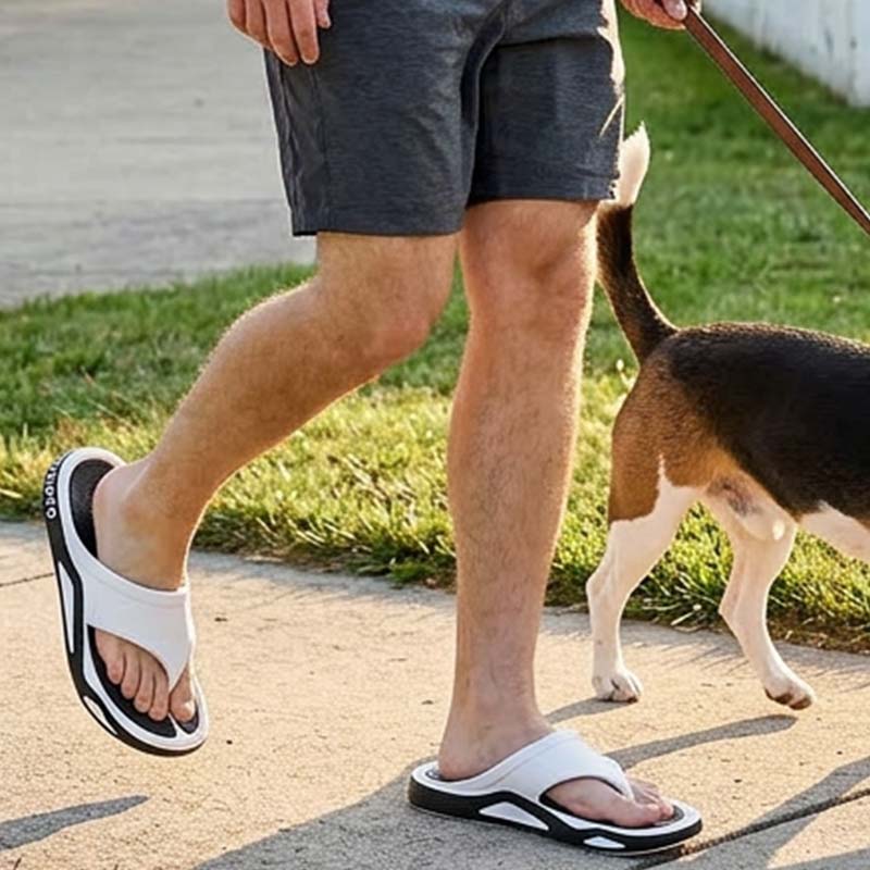 Chanclas cómodas para hombre – ligeras, antideslizantes e ideales para playa, ducha y día a día ☀️