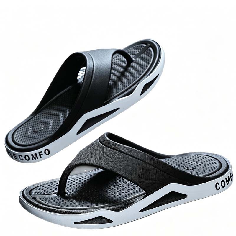 Chanclas cómodas para hombre – ligeras, antideslizantes e ideales para playa, ducha y día a día ☀️