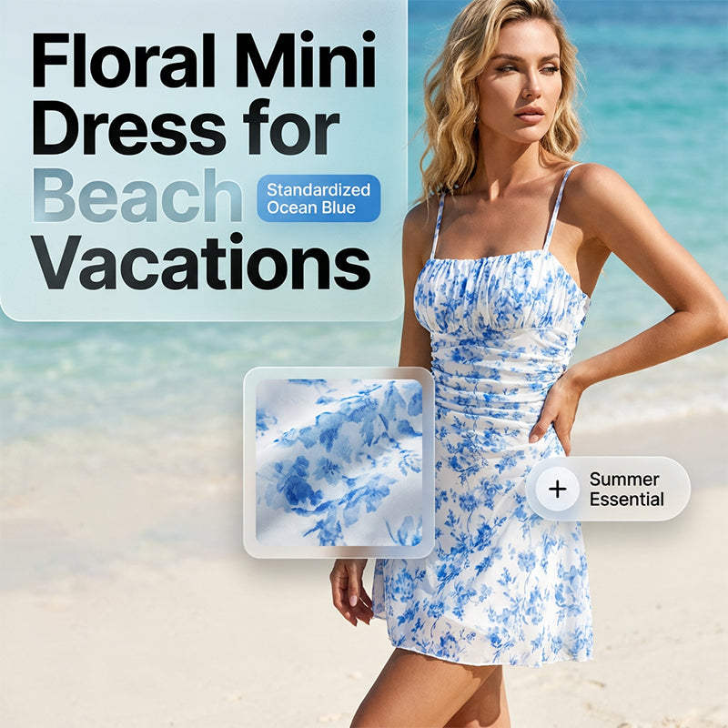 Marina - Vestido de playa ligero para mujer