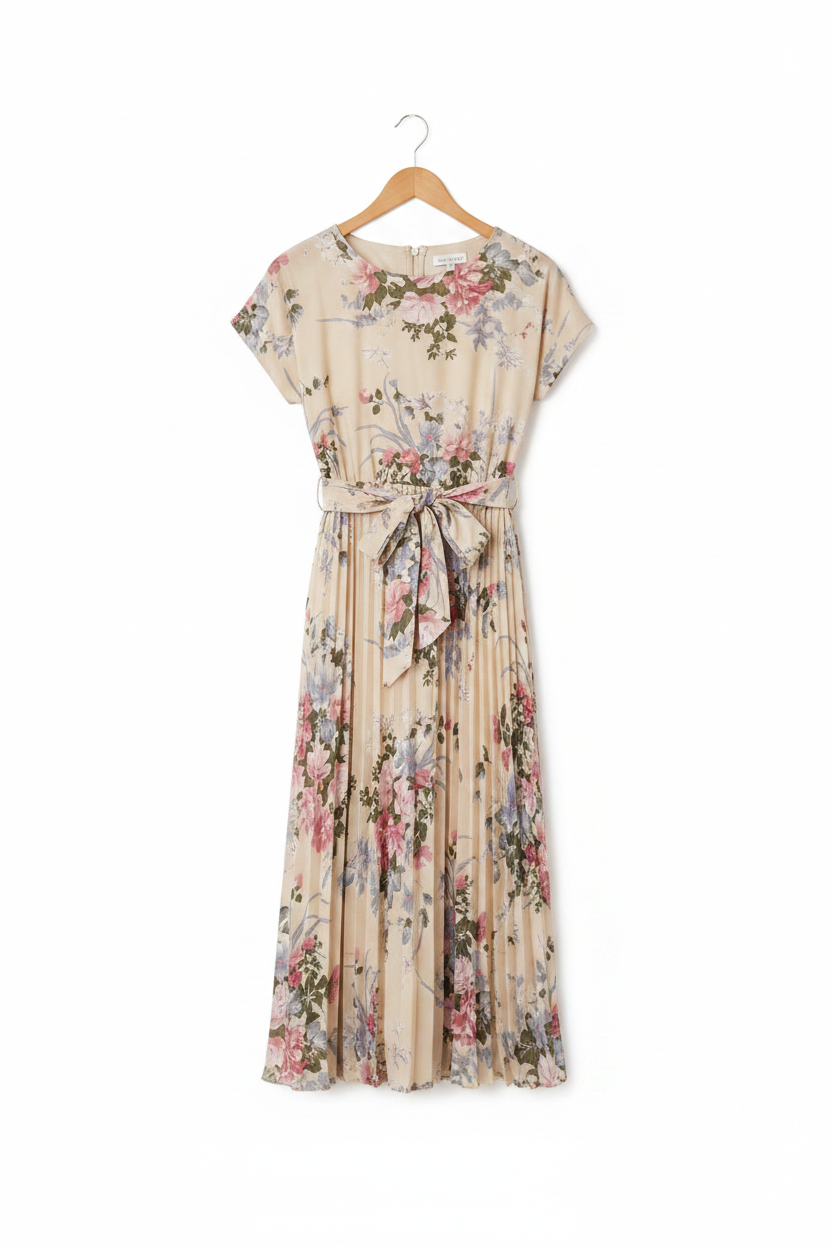 Vestido con estampado floral